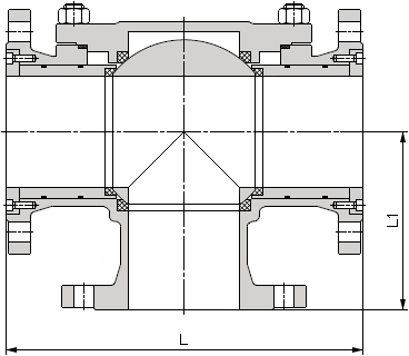 電動三通球閥結構示意圖