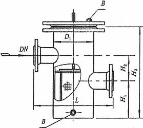2205籃式過濾器結構示意圖
